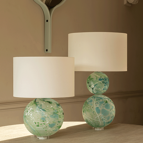 Lampka stołowa Nyla Sea Green
