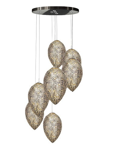 Jajowa lampa wisząca Arabesque Egg
