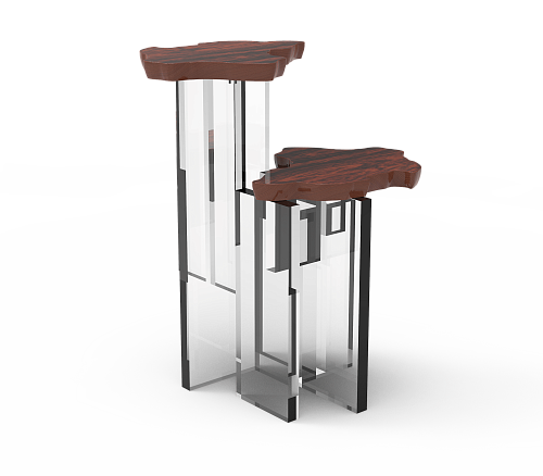 Stolik boczny Palisander