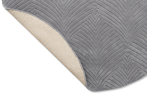 Dywan Okrągły Folia Cool Grey 38904