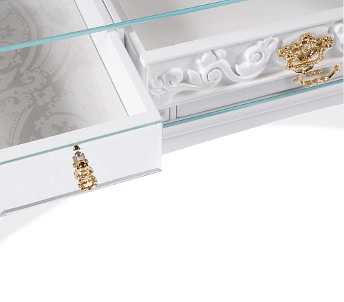 Biała konsola Windsor