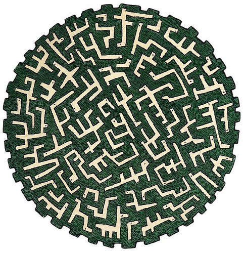 Dywan Ciliophora Green