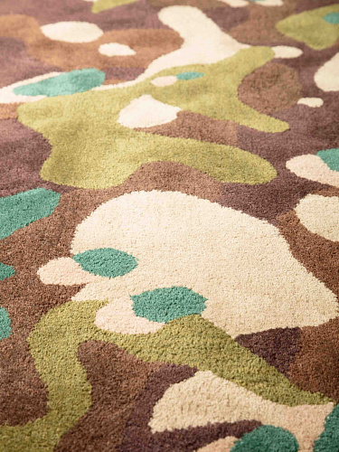 Dywan Camouflage Macro Brown