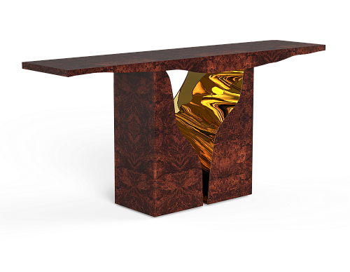 Konsola Fissure z orzecha