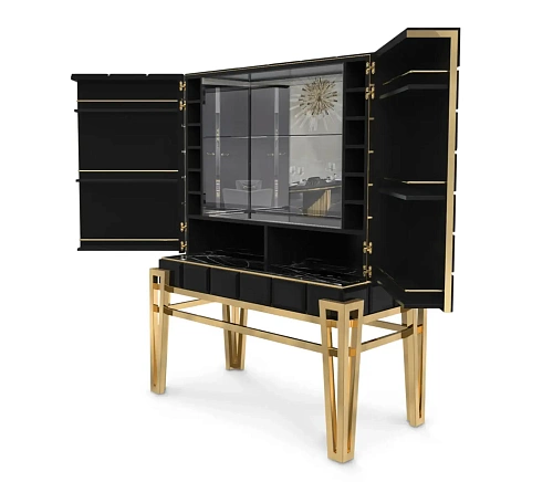 Szafka barowa Obsidian