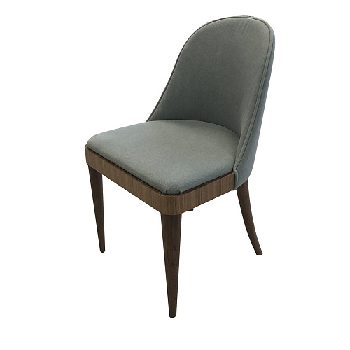 Naturalne krzesło Cordiale z litego orzecha włoskiego