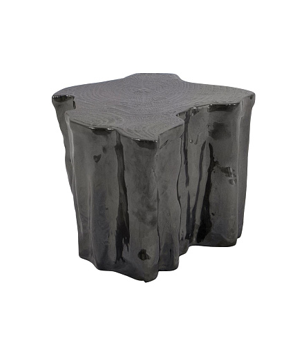 Czarny ceramiczny stolik boczny Horizon