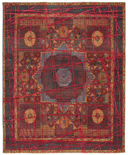 Dywan Mamluk Columbus Wrapped Red