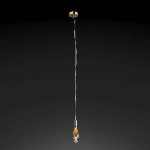 Muranowa szklana lampa wisząca