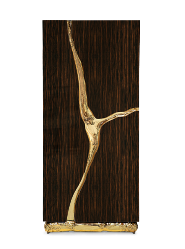 Szafka Fissure z hebanu