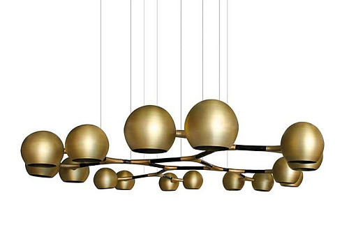 Lampa wisząca wieloabażurowa