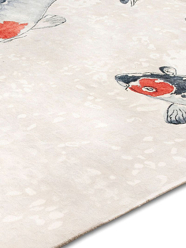 Dywan No. 09 Sand on White