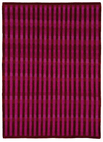 Dywan Gamba Vertical Stripes Red Pink