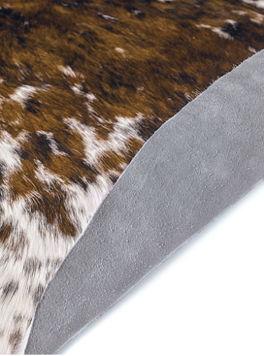 Brown & White Naturalna Cowhide