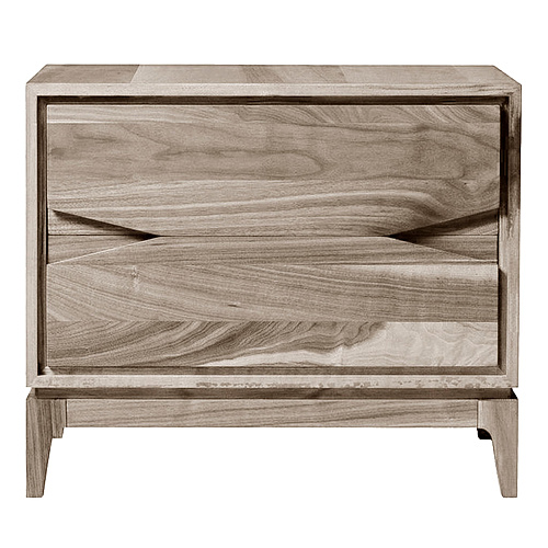 Szara szafka nocna Base