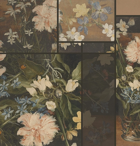 Tapeta Vintage Flowers
