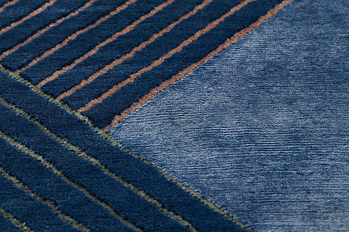 Dywan Blue Geometric