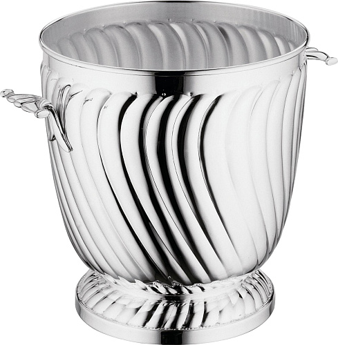 Posrebrzane wiaderko na szampana