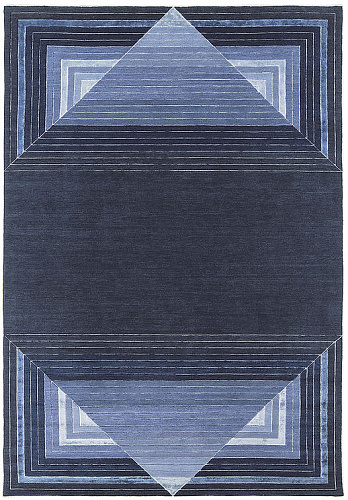 Dywan Blue Geometric