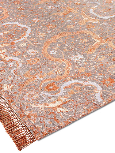 Dywan Tabriz CopperOrange on NaturalGrey