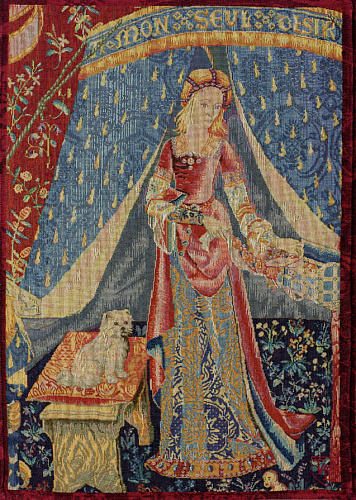 Gobelin Lady with the Dog