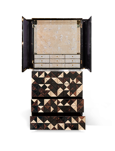 Szafka Mosaic II z orzecha