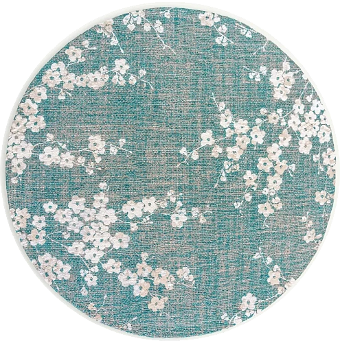 Dywan okrągły Lake Blue 9850