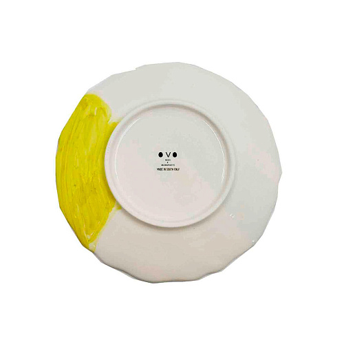 Ręcznie robiony talerz ceramiczny