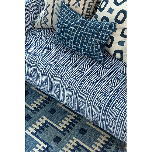 Poduszka Maliana Indigo 50 × 35