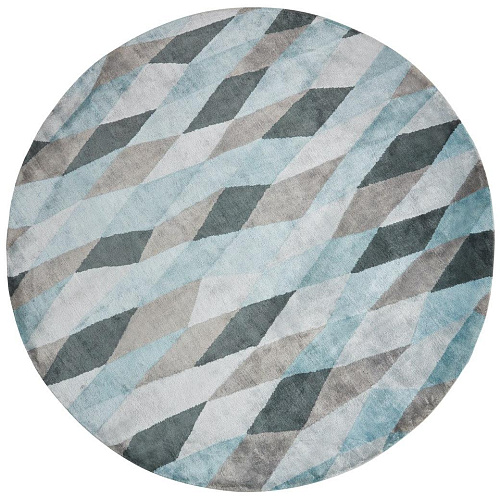 Dywan Losanghe Ubriache Blue