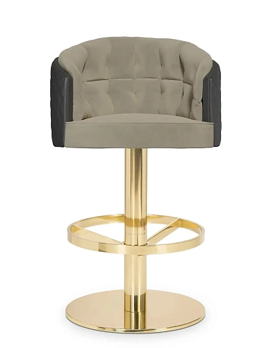 Obrotowy stołek barowy Luxe