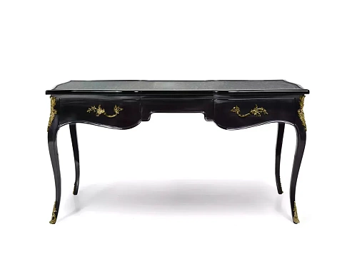 Biurko Ormolu z blatem z piór pawia
