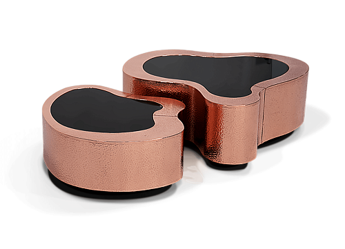 Zestaw stolików Crest Luxe