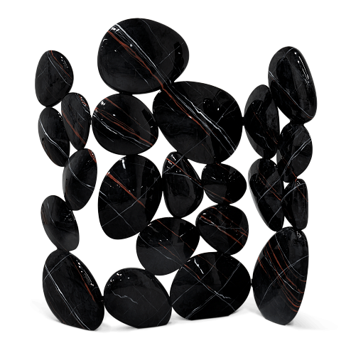 Parawan Horizon o wyglądzie marmuru