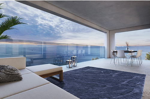 Dywan Modern Blue