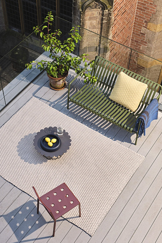 Dywan Zewnętrzny Lace Sage Grey-White Sand 497201