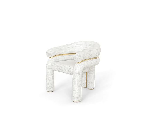 Białe krzesło Celestia