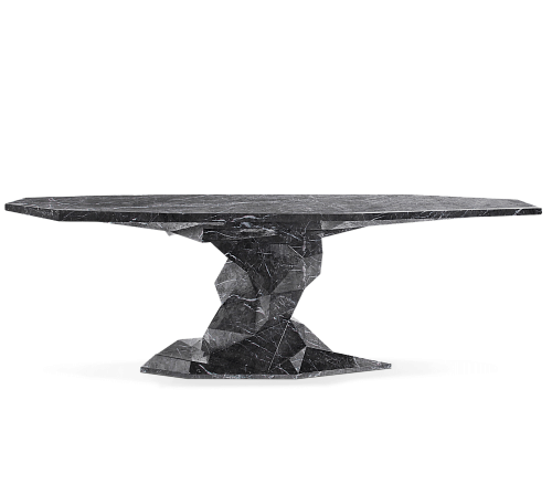 Stół jadalniany Bonsai z imitacji marmuru Luxe