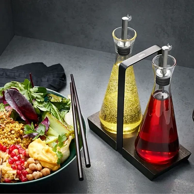 Zestawy na oliwę, ocet i przyprawy