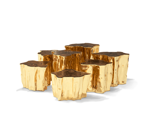 Stolik kawowy Paradise Series z wykończeniem orzechowym