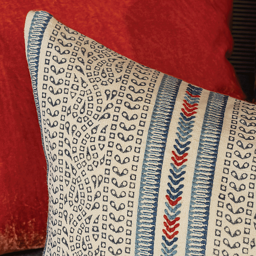 Poduszka Barrington Indigo 50 × 35