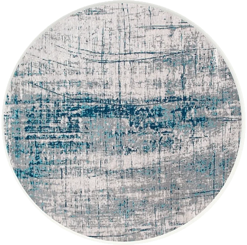 Dywan okrągły Bronx Azurite 8421