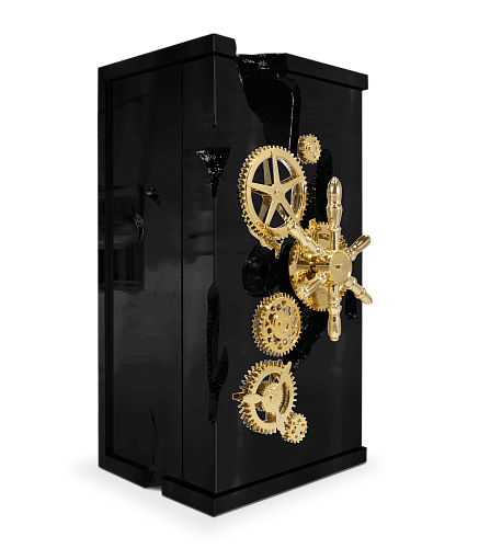 Czarny sejf Elite Tycoon