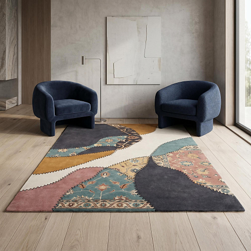 Dywan Pastel Collage Multi