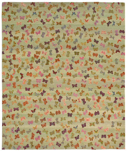 Dywan Little Butterfly Green