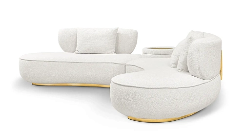 Sofa okrągła Lattice