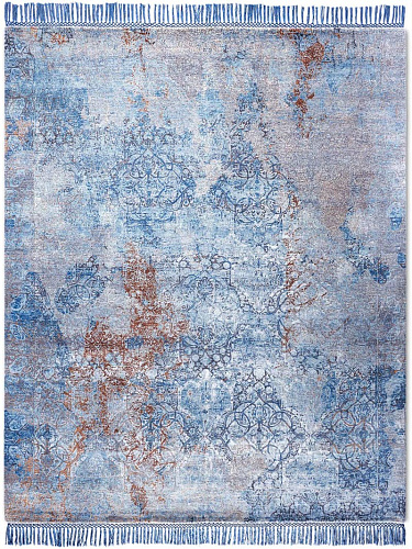 Dywan Ferahan Splash Faded Blue