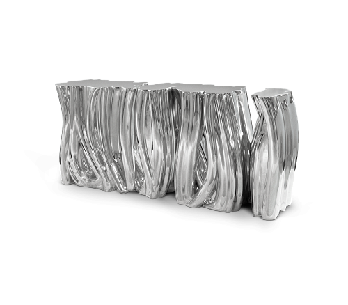 Srebrny kredens Monochrome Premium
