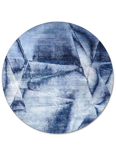 Dywan Okrągły No. 03 Navy Blue