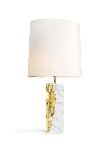 Lampka stołowa Glacier Carrara